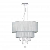 подвесная люстра ideal lux opera sp6 argento в Челябинске