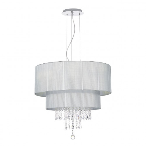 подвесная люстра ideal lux opera sp6 argento в Челябинске