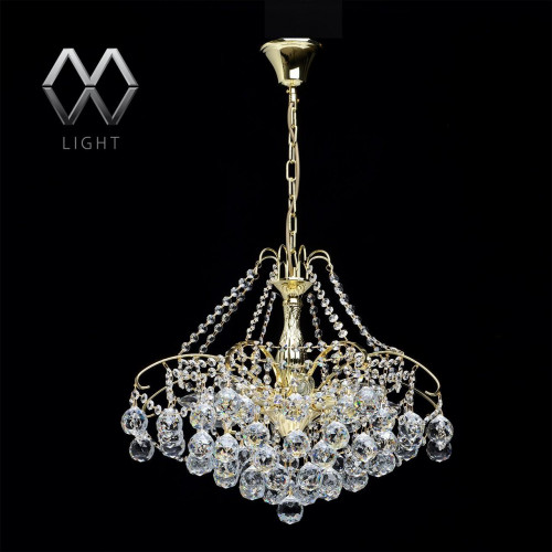 подвесная люстра mw-light жемчуг 232017408 золото в Челябинске
