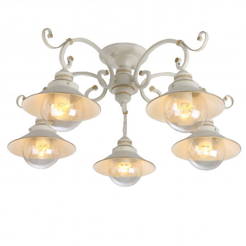 потолочная люстра arte lamp 7 a4577pl-5wg в Челябинске