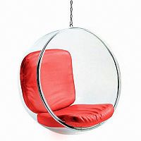 кресло bubble chair красное в Челябинске