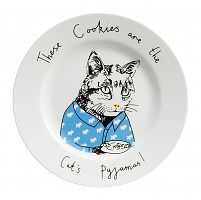 тарелка these cookies are the cat's pyjamas в Челябинске