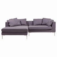 диван charles sofa угловой фиолетовый в Челябинске