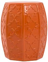 керамический столик-табурет garden stool оранжевый в Челябинске