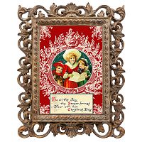 репродукция старинной рождественской гравюры christmas day в Челябинске