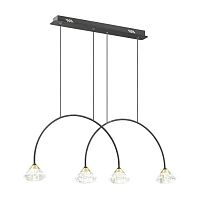 подвесная люстра odeon light arco 4100/4 в Челябинске