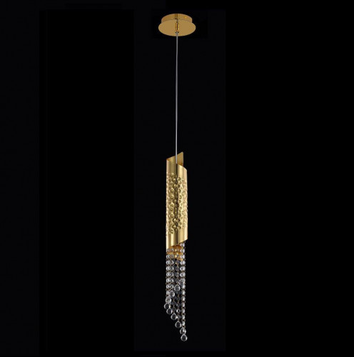 подвесной светильник crystal lux credo sp1 gold в Челябинске