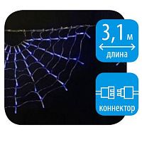 занавес светодиодный «радуга-1» 310см синий (ul-00001409) uld-e3104-288/dtk blue ip20 rainbow-1 в Челябинске