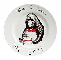 тарелка what i leave - you eat в Челябинске