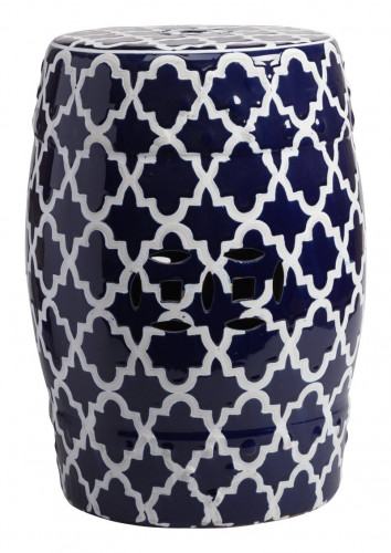 керамический столик-табурет istanbul stool dark blue в Челябинске