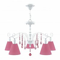 подвесная люстра lamp4you provence e4-05-wm-lmp-o-27-crl-e4-05-pk-dn в Челябинске