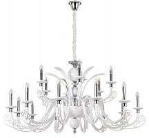 подвесная люстра crystal lux letisia sp12+6 white белая в Челябинске