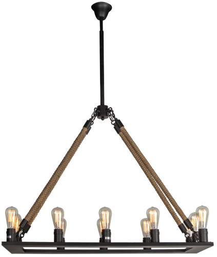 люстра d6078-12ir черная в Челябинске