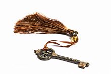 подхват для штор key with tassel brown в Челябинске