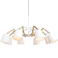 подвесная люстра arte lamp pinoccio a5700lm-8wh в Челябинске