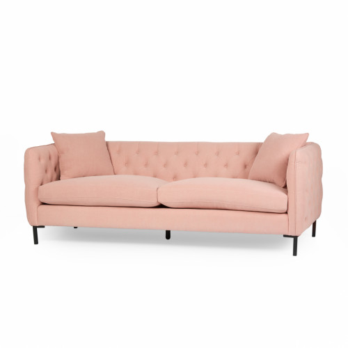 диван masen sofa прямой розовый в Челябинске