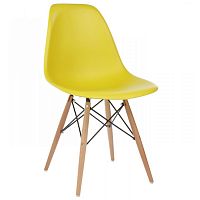 стул деревянный eames pc-015 yellow в Челябинске