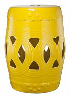 керамический столик-табурет fence stool yellow в Челябинске