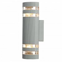уличный настенный светильник arte lamp metro a8162al-2gy в Челябинске