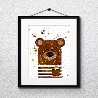 постер bear а4 в Челябинске
