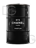 декоративная бочка-шкаф chanel №5 black xl в Челябинске