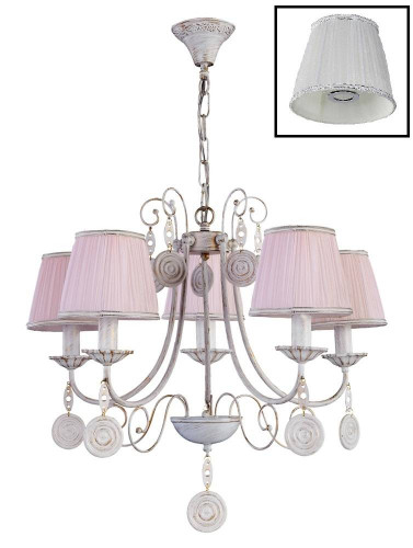 подвесная люстра crystal lux emilia sp5 в Челябинске