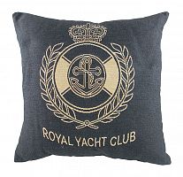 подушка с гербом королевского royal yacht club denim в Челябинске