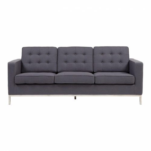 диван florence knoll sofa прямой серый в Челябинске