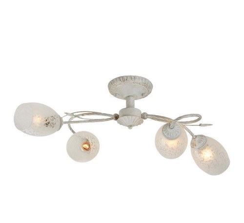 потолочная люстра idlamp julia 874/4pf-whitepatina в Челябинске