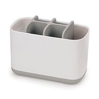 органайзер для зубных щеток easystore большой белый-серый в Челябинске