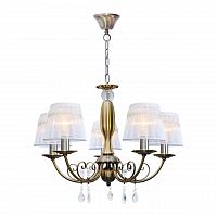 подвесная люстра toplight gertrude tl1138-5h в Челябинске