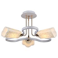 потолочная люстра arte lamp romola a8182pl-3wg белая в Челябинске