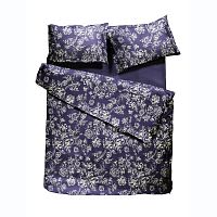комплект постельного белья decoflux сатин 1.5 спальный peony indigo в Челябинске