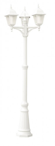 садово-парковый светильник arte lamp bremen a1017pa-3wh в Челябинске