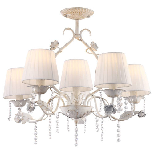 потолочная люстра arte lamp kenny a9514pl-5-1wg в Челябинске