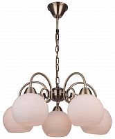 подвесная люстра toplight lynnette tl7340d-05ab в Челябинске