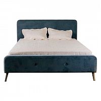 кровать двуспальная 160х200 бирюзовая button tufted в Челябинске