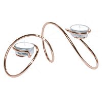 подсвечник медный для чайных свечей t-loop, 19,5 см в Челябинске