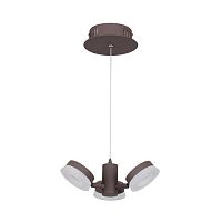 подвесная светодиодная люстра odeon light wengelina 3537/3l в Челябинске