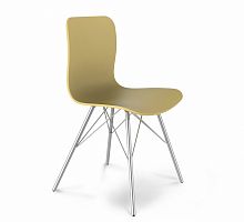 стул dsr бежевый s40 (eames style) в Челябинске