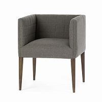 кресло penelope dining chair серое в Челябинске