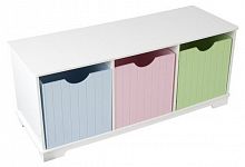 скамья kidkraft storage bench pastel (14565) в Челябинске