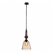 подвесной светильник crystal lux deco sp1 a amber в Челябинске