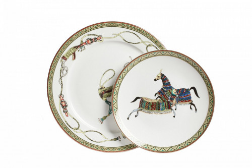 комплект тарелок antique (светлая) в Челябинске