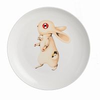 тарелка сумасшедший кролик с часами в Челябинске