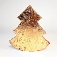 украшение новогоднее ель золотая golden tree, 23х23х2,5 см в Челябинске