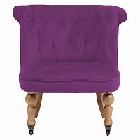 кресло amelie french country chair фиолетовое в Челябинске