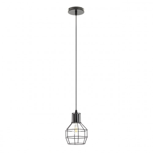 подвесной светильник эра loft pl11 bk в Челябинске
