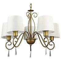 подвесная люстра arte lamp carolina a9239lm-5br в Челябинске