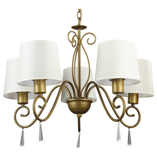 подвесная люстра arte lamp carolina a9239lm-5br в Челябинске